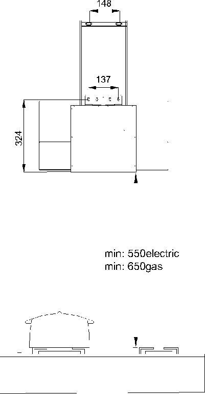 Вытяжка наклонная Kanzler D 536 W